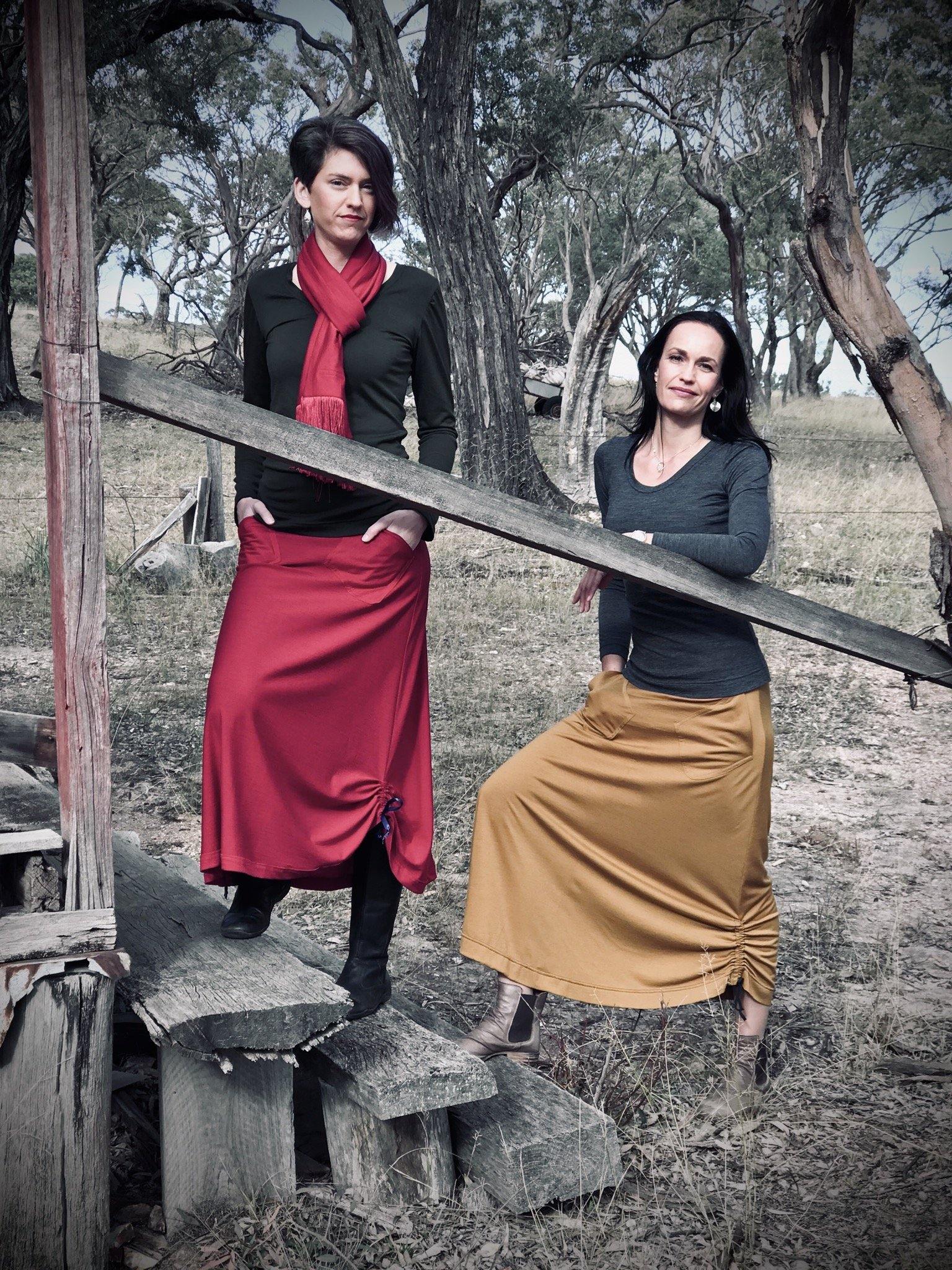 #911 Sole Skirt - Rural Australia Merino